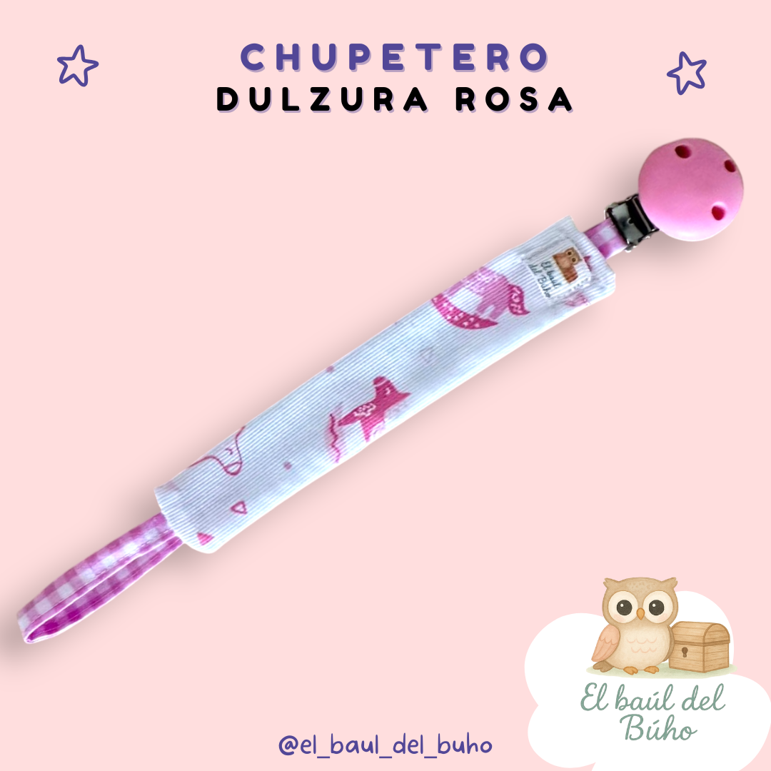 Chupetero Dulzura Rosa