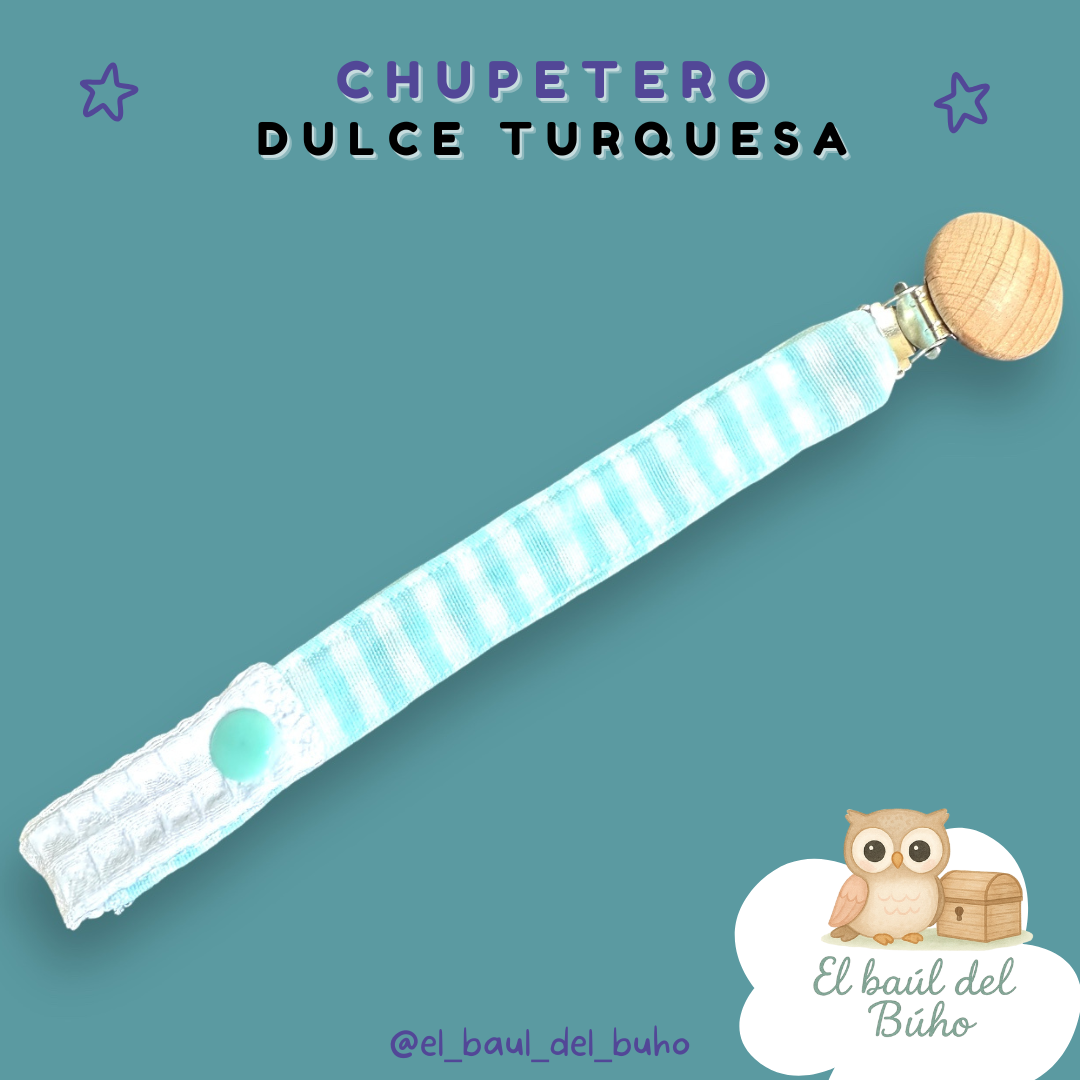 Chupetero Dulce Turquesa