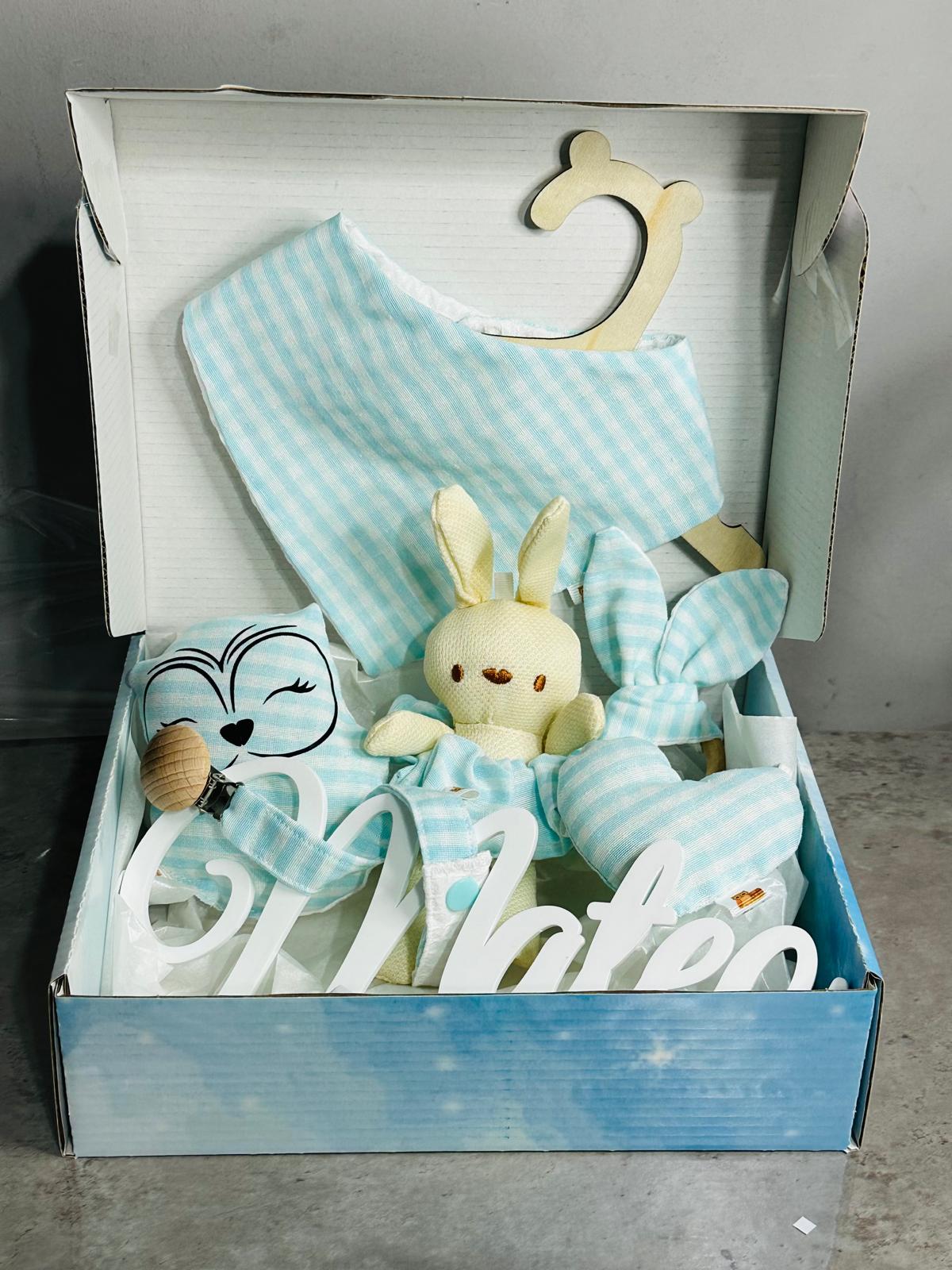 Canastilla Dulce Turquesa